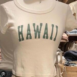 Brandy Melville Hawaii Baby Tee